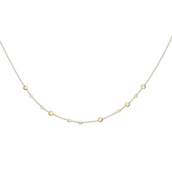 Halskjede i 18 karat gull, 90 cm langt - 018210543