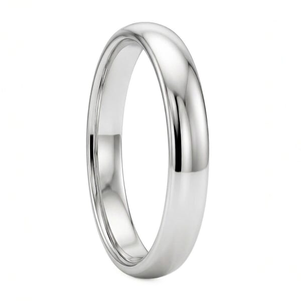 Gifteringer fra RUBIN i platina 950, 3,5 mm - RU-35-13-W9 Gifteringer fra RUBIN i platina 950, 3,5 mm - RU-35-13-W9