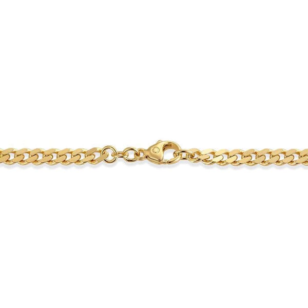 Herrearmbånd i gult gull 14 karat, 21 cm, bredde 4,7 mm - 11GU4721 Herrearmbånd i gult gull 14 karat, 21 cm, bredde 4,7 mm - 11GU4721