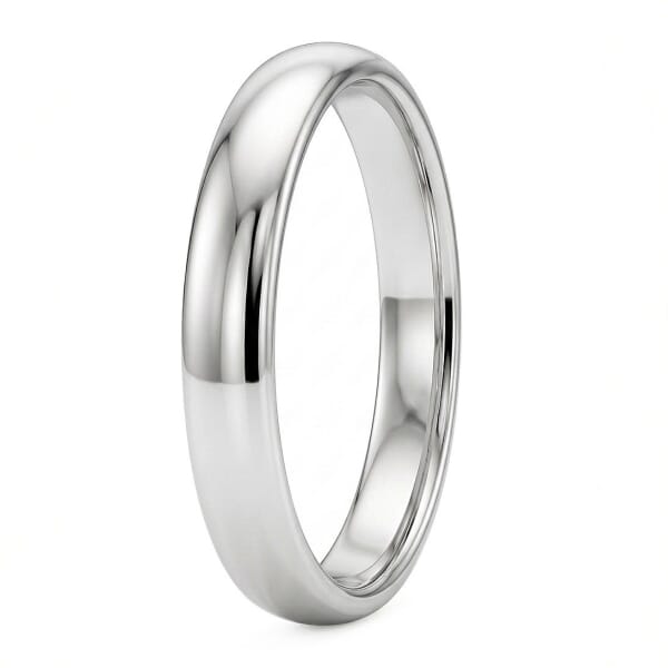Gifteringer i hvitt gull 14kt, 3,5 mm - RU-35-13-W5