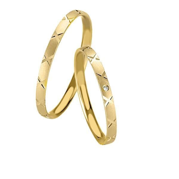 Gifteringer i gult gull 9 kt, 2 mm. BASIC SLIM - 148043170 Gifteringer i gult gull 9 kt, 2 mm. BASIC SLIM - 148043170