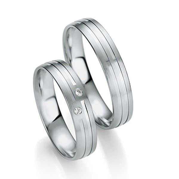 Gifteringer i palladium 950, 4.5 mm. Slim line - 14807141 Gifteringer i palladium 950, 4.5 mm. Slim line - 14807141