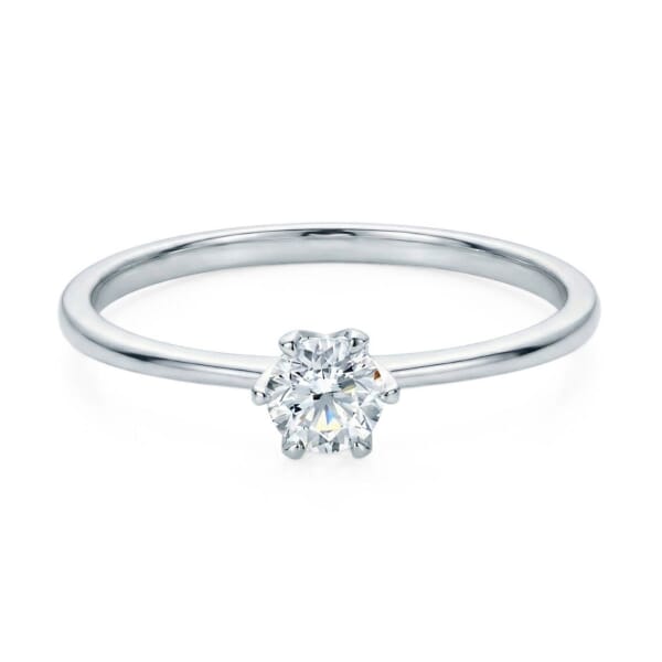 Enstens diamantring Aida med 0,25 ct i 14kt gull. TW-Si. -18016025