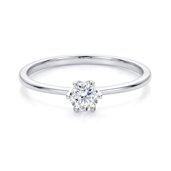 Diamantring forlovelsesring 0,30 ct i 14kt gull. Aida - 18016030 Diamantring forlovelsesring 0,30 ct i 14kt gull. Aida - 18016030