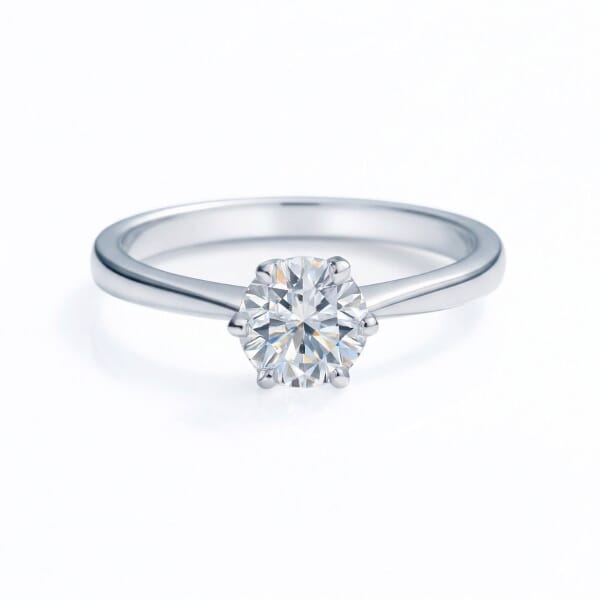 Enstens diamantring Aida med 0,70 ct i 14kt gull. TW-Si. -18016070