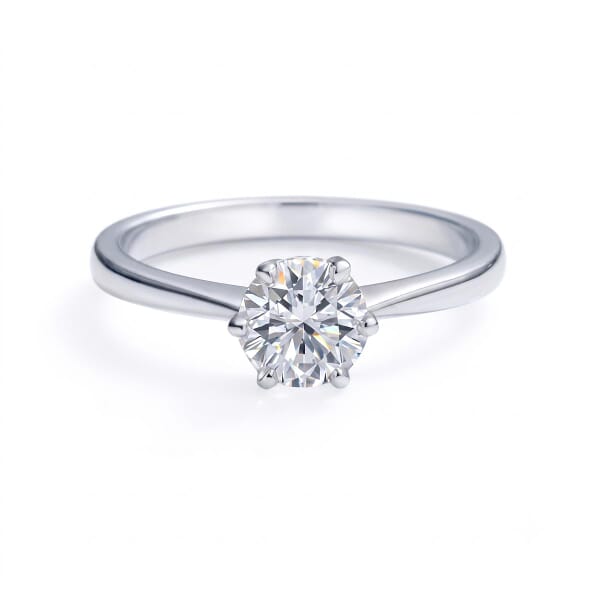 Enstens diamantring Aida med 0,70 ct i 14kt gull. TW-Si. -18016070