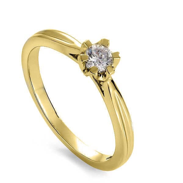 Diamantring forlovelsesring Sitara 0,20ct W/Si - 2221200 Diamantring forlovelsesring Sitara 0,20ct W/Si - 2221200