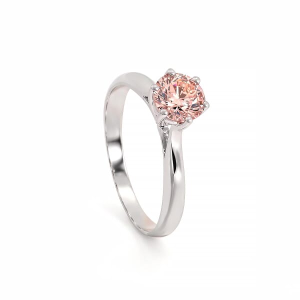 Forlovelesring med rosa Lab Grown diamant 0,70ct VS1. Leticia - 2510041222LG Forlovelesring med rosa Lab Grown diamant 0,70ct VS1. Leticia - 2510041222LG