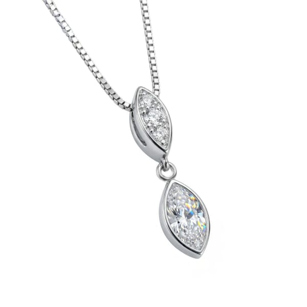 Gullsmykke med zirkonia - 292370