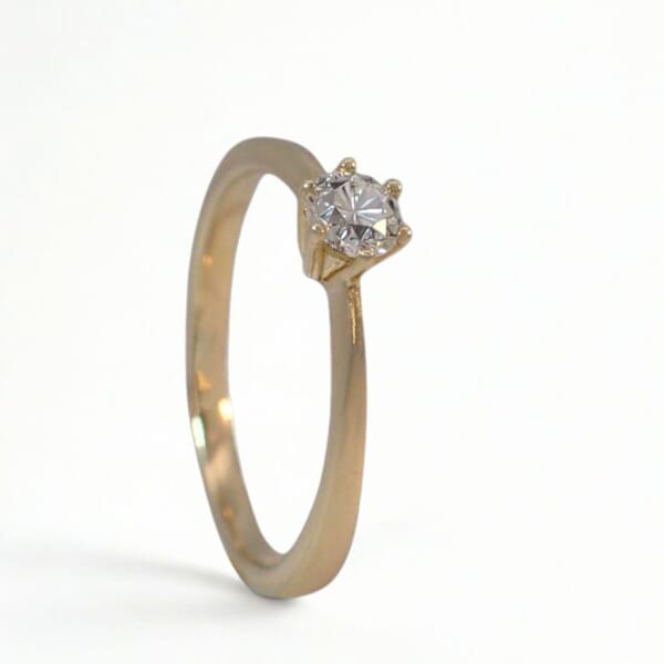 Diamantring Frøya med 0,25 ct W-Si-3106025