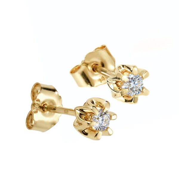 Diamantsmykke Sitara i hvitt gull med 0,10 ct W-Si