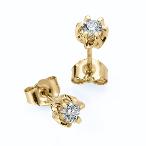 Diamantøredobber Sitara med 2/0,20 ct W-Si - 422120