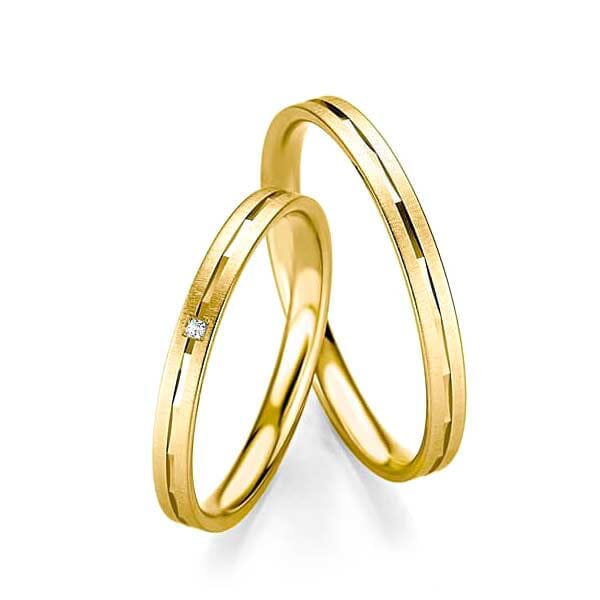 Gifteringer i gult gull 14 kt, 2.5 mm. BASIC SLIM - 48043210 Gifteringer i gult gull 14 kt, 2.5 mm. BASIC SLIM - 48043210