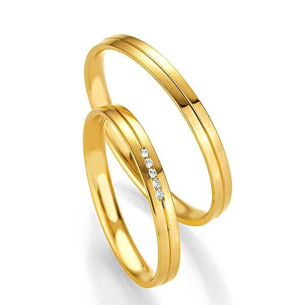 Gifteringer i gult gull 14 kt, 2/5 mm. BASIC SLIM - 4804327 Gifteringer i gult gull 14 kt, 2/5 mm. BASIC SLIM - 4804327