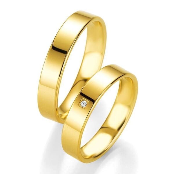 Gifteringer i gult gull 14 kt, 4.5 mm. PROFIL LIGHT - 4804404 Gifteringer i gult gull 14 kt, 4.5 mm. PROFIL LIGHT - 4804404