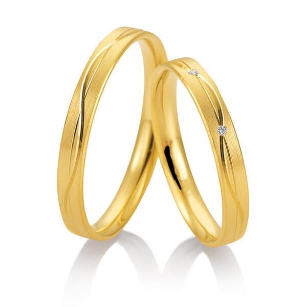 Gifteringer i gult gull 14 kt, 3 mm. BASIC LIGHT - 4805701 Gifteringer i gult gull 14 kt, 3 mm. BASIC LIGHT - 4805701