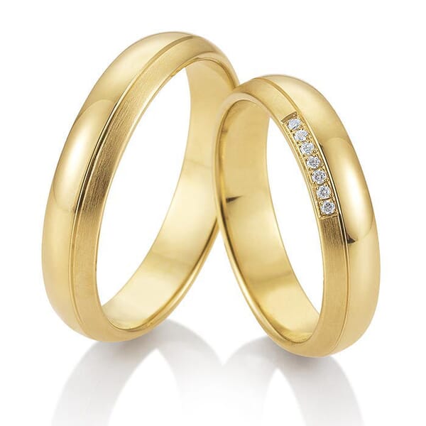 Gifteringer i gult gull 14 kt, 4.5 mm. BASIC LIGHT - 4805707 Gifteringer i gult gull 14 kt, 4.5 mm. BASIC LIGHT - 4805707