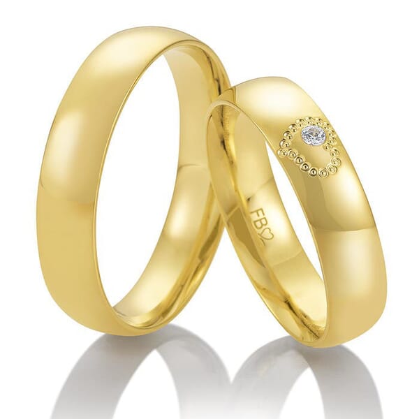 Gifteringer i gult gull 14 kt, 5 mm. BASIC LIGHT - 4805729 Gifteringer i gult gull 14 kt, 5 mm. BASIC LIGHT - 4805729