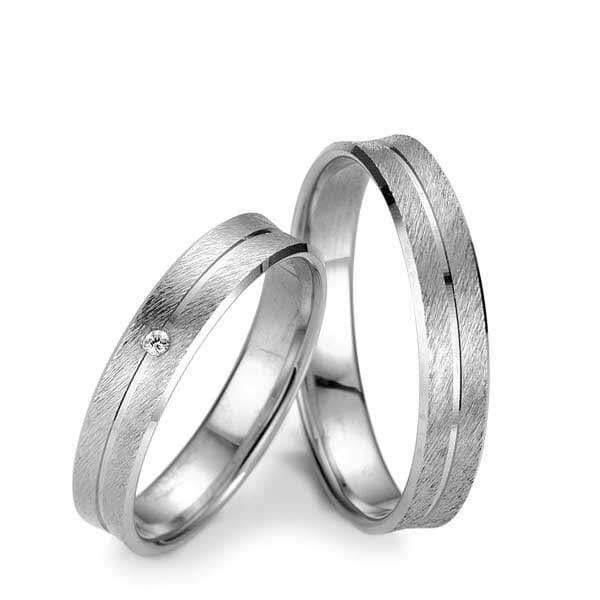 Gifteringer i hvitt gull 14 kt, 4.5 mm. Smart line - 48070010 Gifteringer i hvitt gull 14 kt, 4.5 mm. Smart line - 48070010