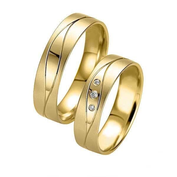 Gifteringer i gult gull 14 kt, 5.5 mm. Smart line - 48070810 Gifteringer i gult gull 14 kt, 5.5 mm. Smart line - 48070810