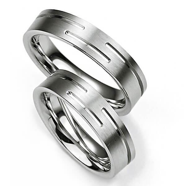 Samboerringer i sølv, 5.5 mm. SØLV UTEN DIAMANT - 4808002 Samboerringer i sølv, 5.5 mm. SØLV UTEN DIAMANT - 4808002