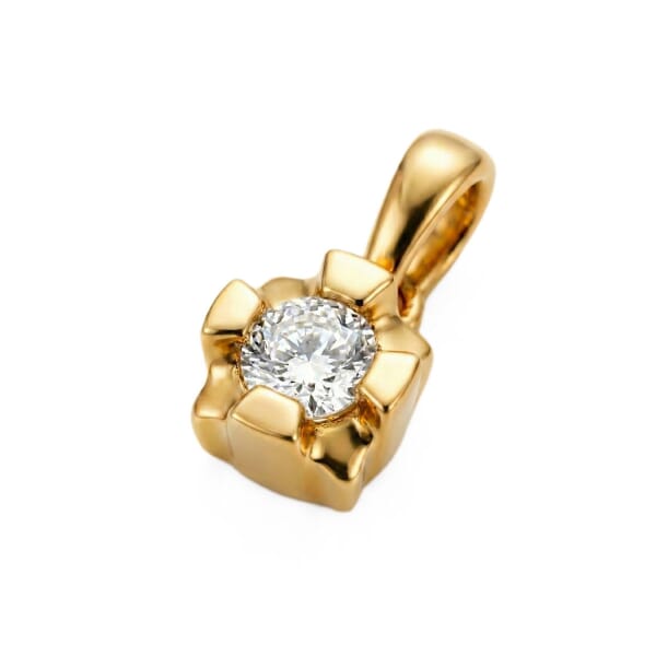 Diamantsmykke Evita i gull med 0,10 ct W-Si-503100 Diamantsmykke Evita i gull med 0,10 ct W-Si-503100