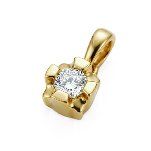 Diamantsmykke Evita i gull med 0,15 ct W-Si-503150 Diamantsmykke Evita i gull med 0,15 ct W-Si-503150