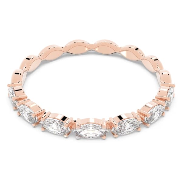 Swarovski ringer Matrix med kubisk zirkonia i marquise-slip i roségullfinish - 5366576