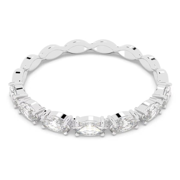 Swarovski ringer Matrix med kubisk zirkonia i rhodiumfinish - 5366579