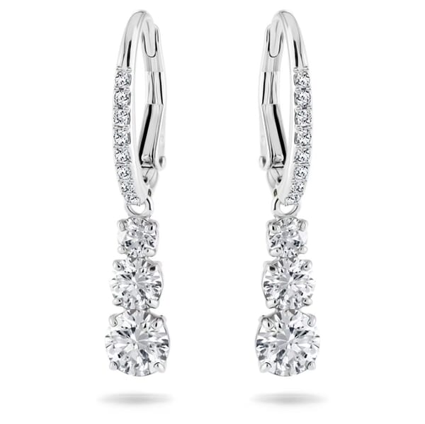 Swarovski øredobber Stilla med hvite kubiske zirkonia - 5416155