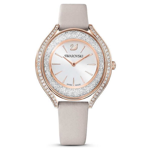 Swarovski klokke Crystalline Aura, rose - 5519450 Swarovski klokke Crystalline Aura, rose - 5519450