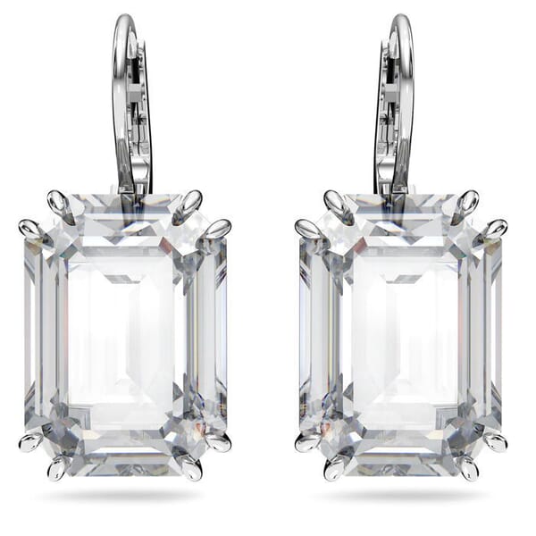 Swarovski øredobber Millenia drop, hvitt - 5636569 Swarovski øredobber Millenia drop, hvitt - 5636569