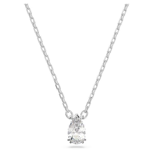 Swarovski smykke Millenia Pear cut, White, Rhodium plated - 5636708 Swarovski smykke Millenia Pear cut, White, Rhodium plated - 5636708