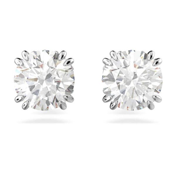 Swarovski øredobber Constella stud earrings Round cut, White, Rhodium plated - 5636712 Swarovski øredobber Constella stud earrings Round cut, White, Rhodium plated - 5636712
