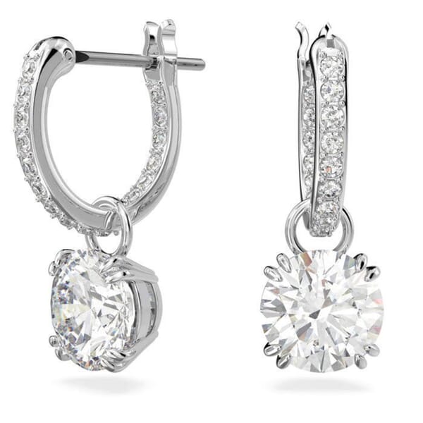 Swarovski øredobber Constella drop, hvit - 5636717