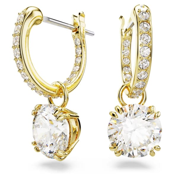 Swarovski øredobber Constella drop, gult - 5638802 Swarovski øredobber Constella drop, gult - 5638802