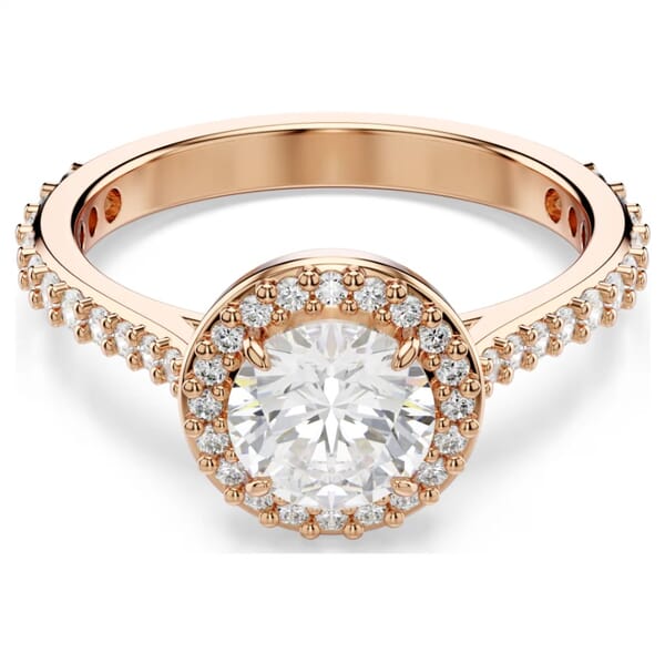 Swarovski ring Constella cocktail, rose - 5639404