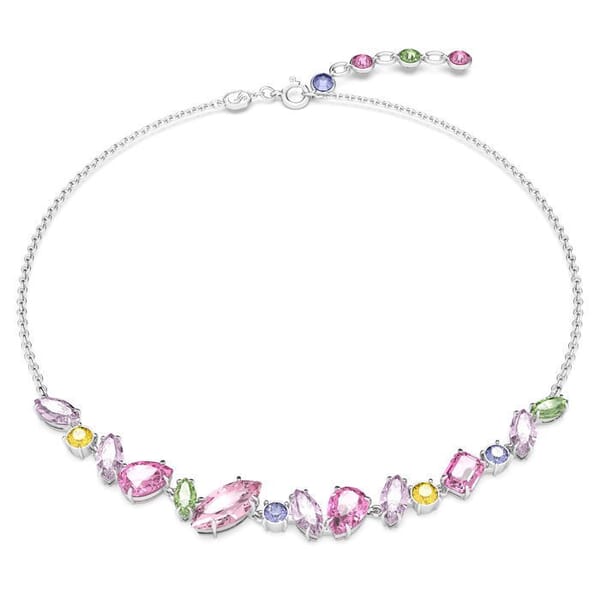 Swarovski smykke Gema Mixed cuts, Multicolored, hvitt - 5658398