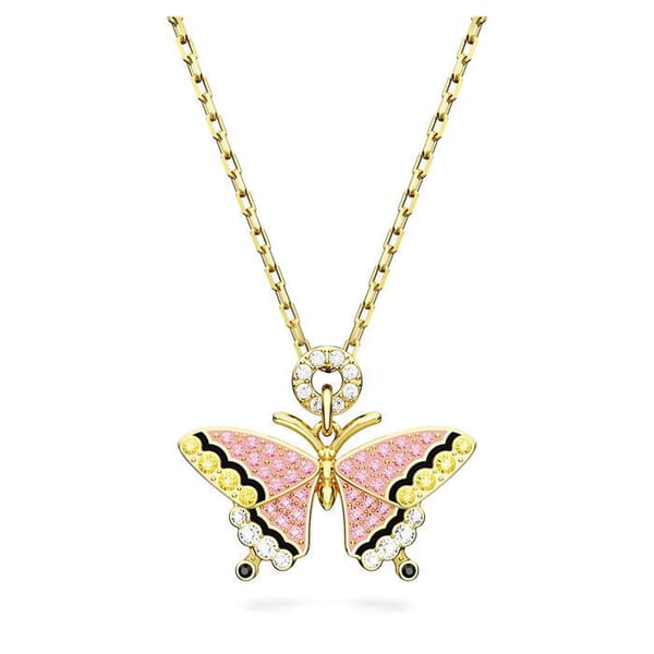 Swarovski smykke Idyllia Butterfly, gult - 5658857