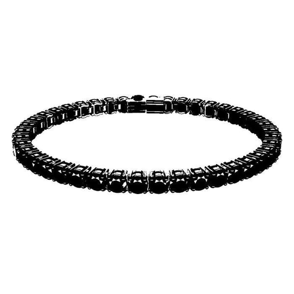 Swarovski armbånd Matrix Tennis Round cut, Black, Ruthenium plated - 5664153 Swarovski armbånd Matrix Tennis Round cut, Black, Ruthenium plated - 5664153
