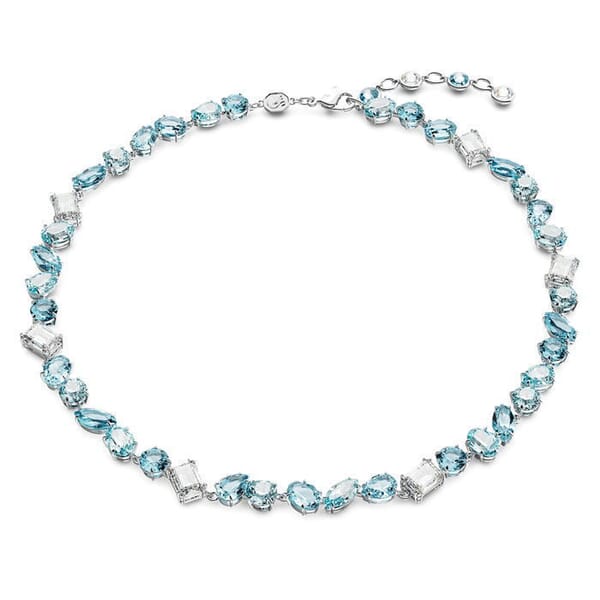 Swarovski сollier Gema, Mixed cuts, hvitt - 5666007 Swarovski сollier Gema, Mixed cuts, hvitt - 5666007