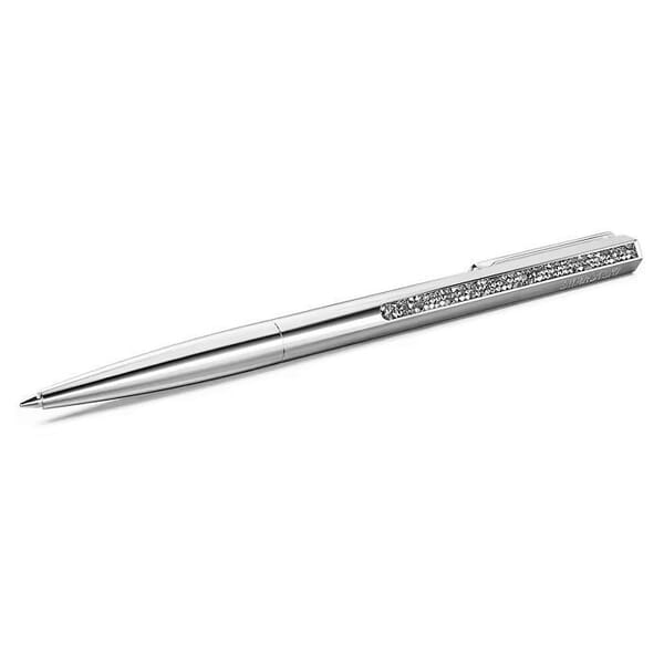 Swarovski Crystal Shimmer ballpoint pen Silver tone, Chrome plated - 5668056 Swarovski Crystal Shimmer ballpoint pen Silver tone, Chrome plated - 5668056
