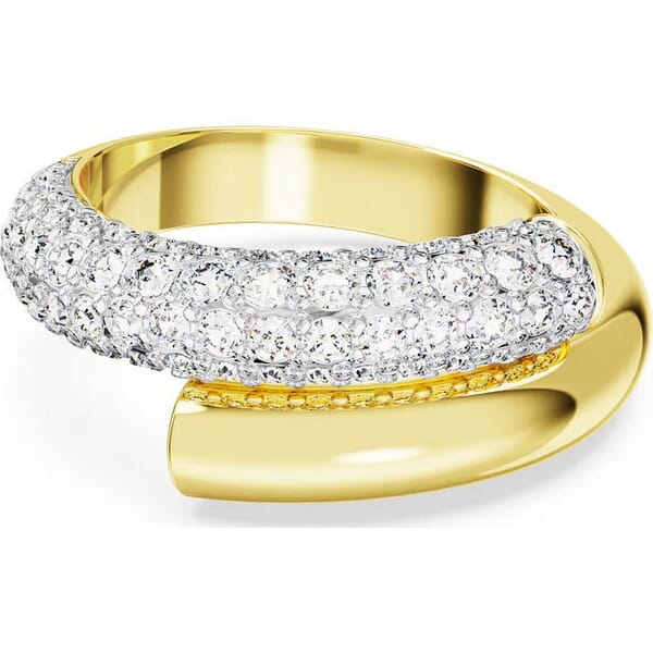 Swarovski ring Dextera ring, White, Gold-tone plated - 5668814 Swarovski ring Dextera ring, White, Gold-tone plated - 5668814
