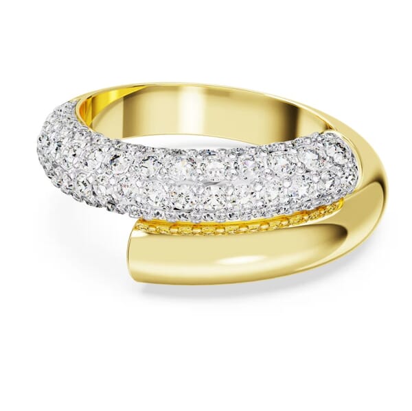 Swarovski ring Dextera ring, White, Gold-tone plated - 5668814