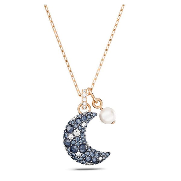 Swarovski smykke Luna, Moon, Multicolored, rose - 5671585 Swarovski smykke Luna, Moon, Multicolored, rose - 5671585