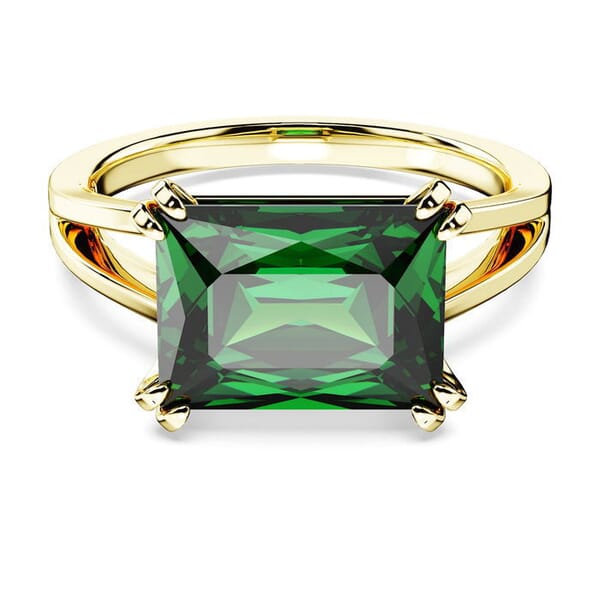 Swarovski ring Matrix cocktail, Rectangular cut, gult - 5677147 Swarovski ring Matrix cocktail, Rectangular cut, gult - 5677147