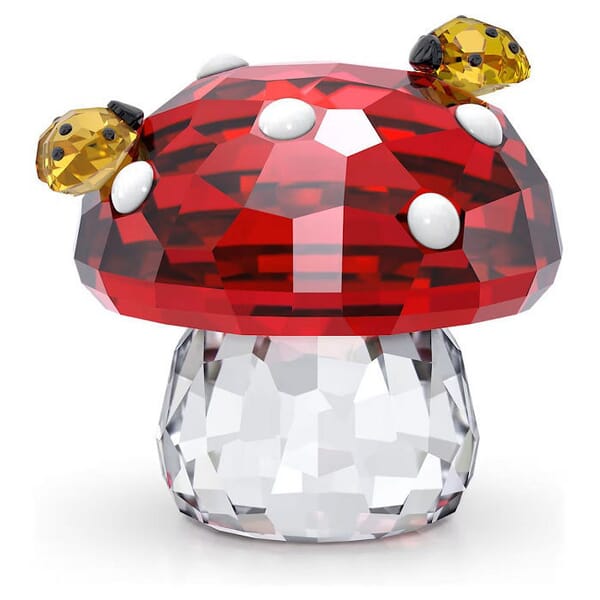 Swarovski figurer Idyllia Mushroom and Ladybugs - 5683436 Swarovski figurer Idyllia Mushroom and Ladybugs - 5683436