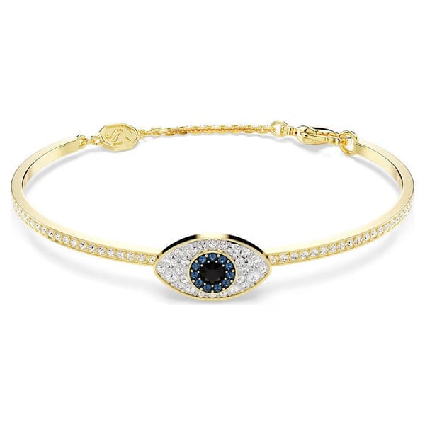 Swarovski armbånd Symbolica bangle Evil eye, Blue, Gold-tone plated - 5692171 Swarovski armbånd Symbolica bangle Evil eye, Blue, Gold-tone plated - 5692171