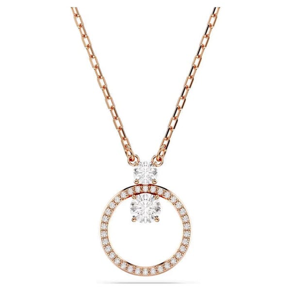 Swarovski smykke Constella pendant Round cut, White, Rose gold-tone plated - 5692266 Swarovski smykke Constella pendant Round cut, White, Rose gold-tone plated - 5692266