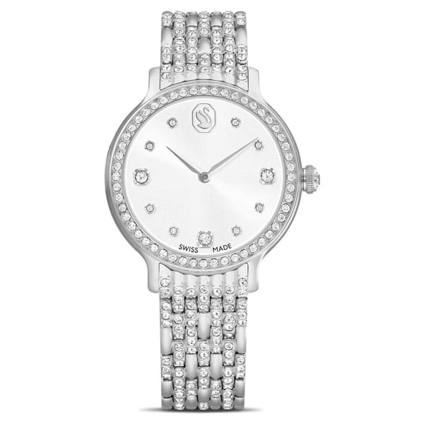 Swarovski klokke Imber Swiss Made, Metal bracelet, Silver tone, Stainless Steel - 5693634 Swarovski klokke Imber Swiss Made, Metal bracelet, Silver tone, Stainless Steel - 5693634